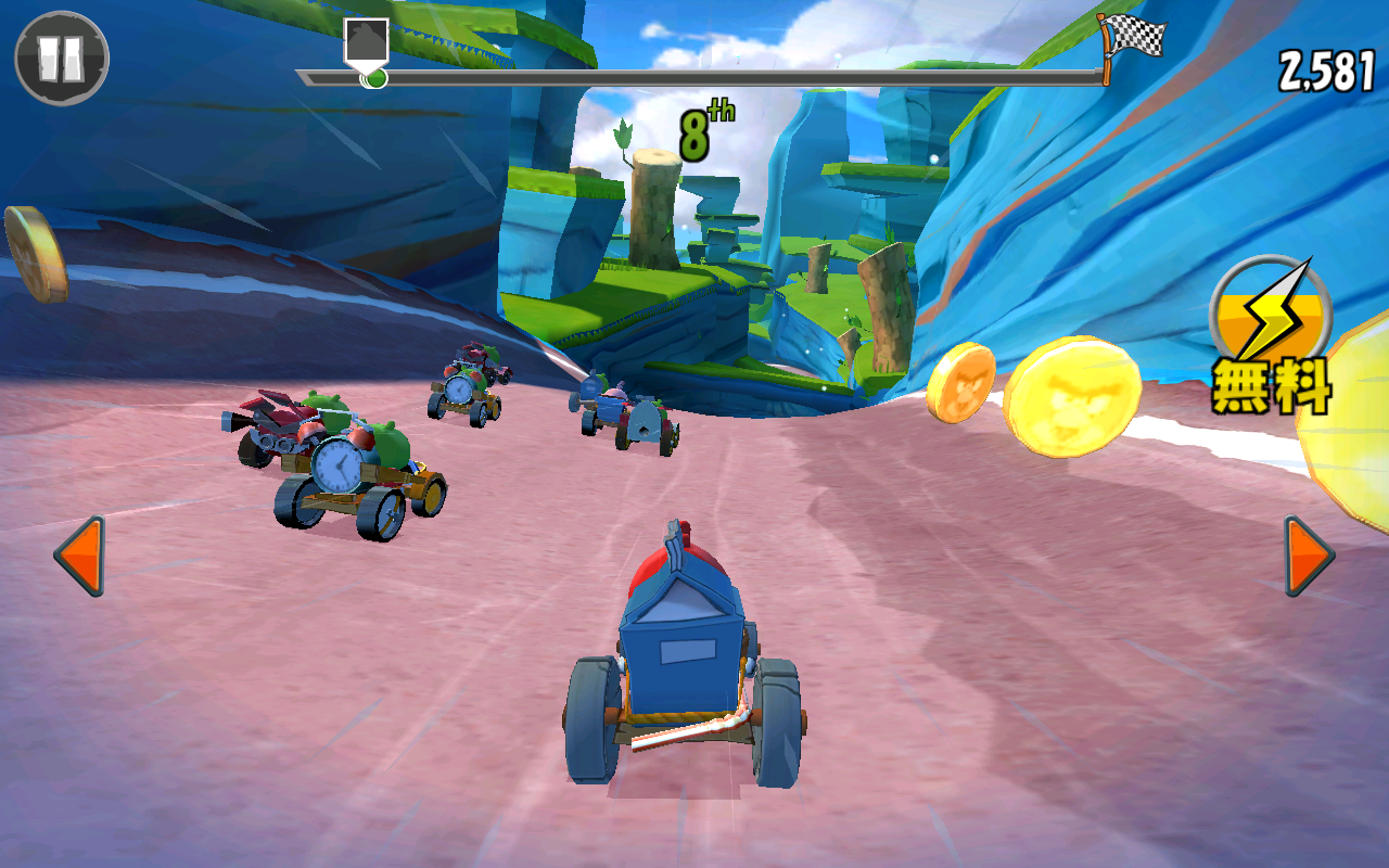 Angry Birds Go! androidアプリスクリーンショット1