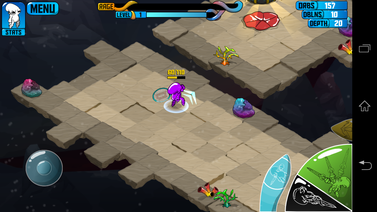 androidアプリ Quadropus Rampage攻略スクリーンショット4
