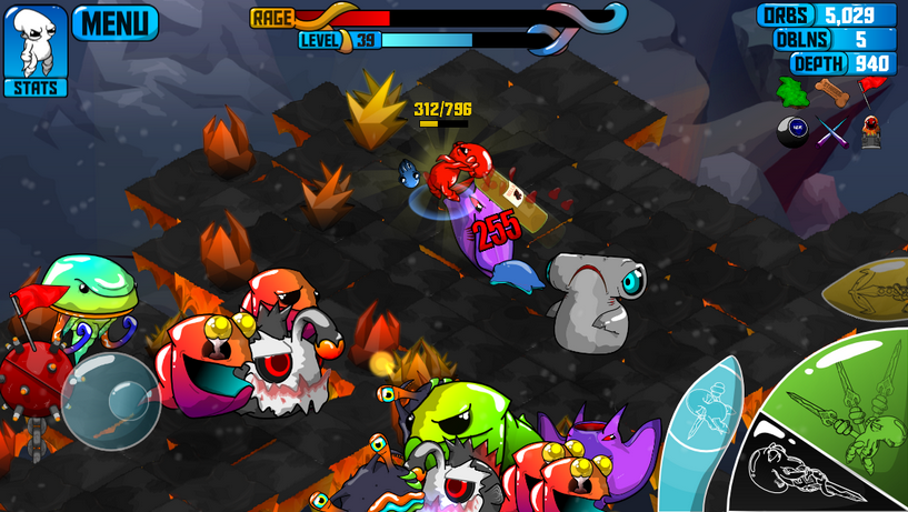 Quadropus Rampage androidアプリスクリーンショット1
