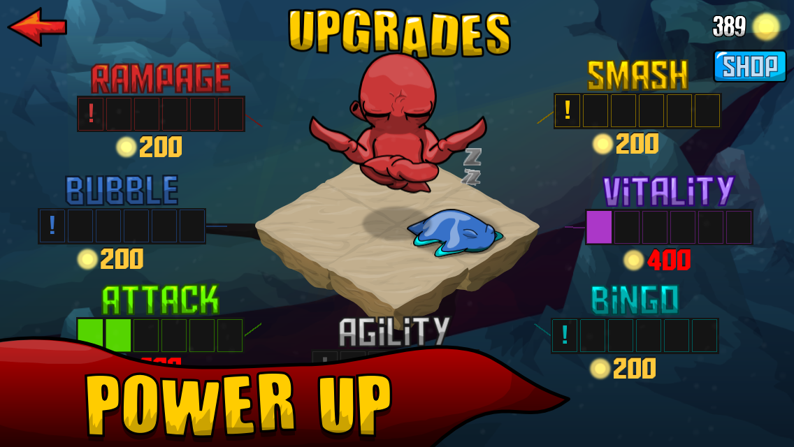 Quadropus Rampage androidアプリスクリーンショット2