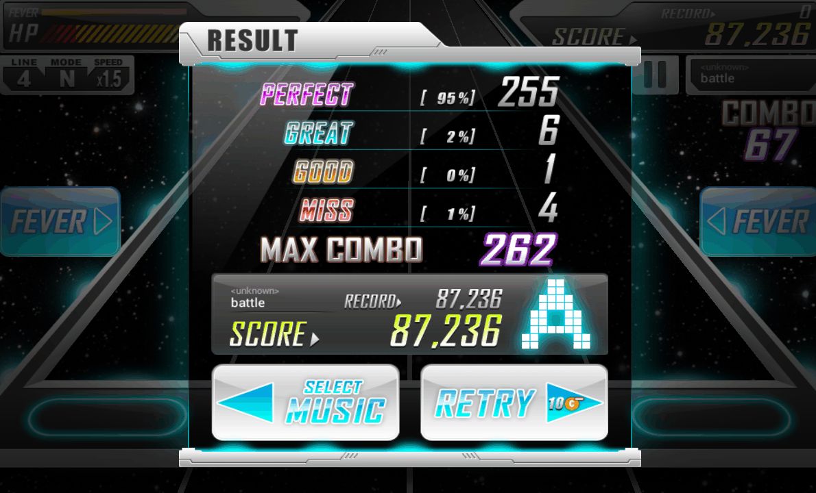 androidアプリ BEAT MP3攻略スクリーンショット5