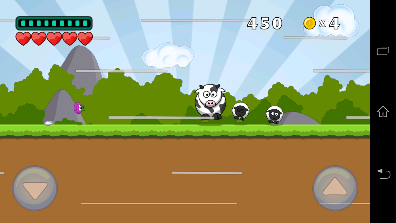 Plumy - Platform Game androidアプリスクリーンショット1