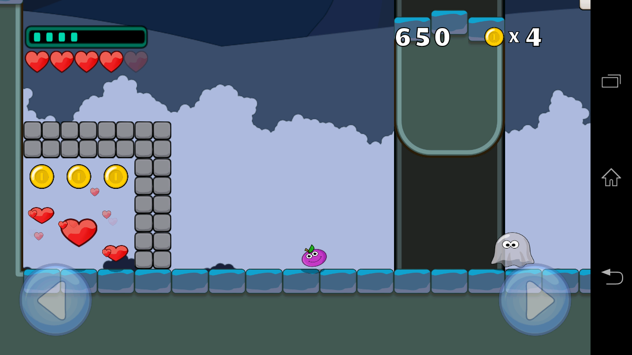 Plumy - Platform Game androidアプリスクリーンショット2