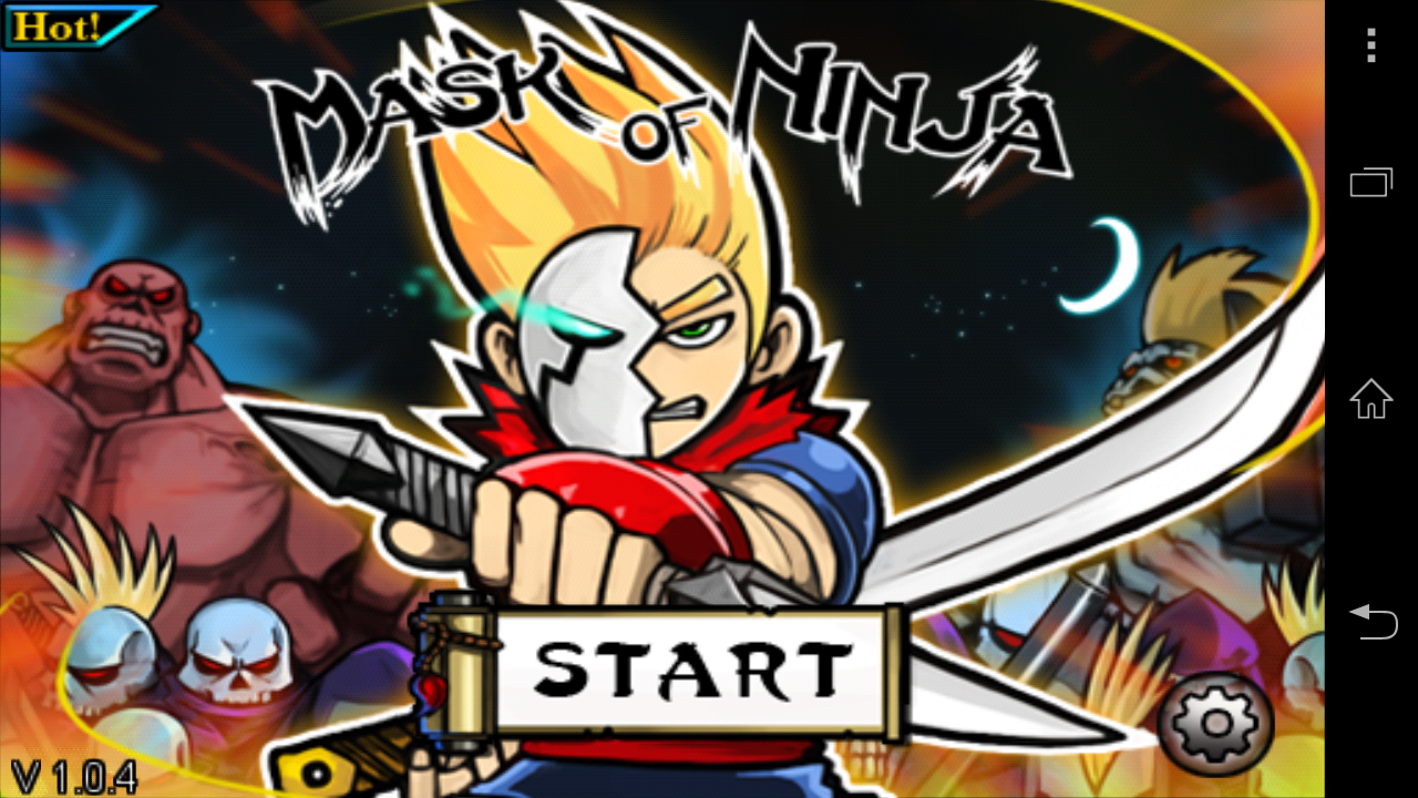 androidアプリ Mask Of Ninja攻略スクリーンショット1