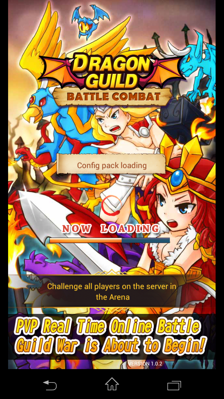 androidアプリ ドラゴン ギルド: バトルコンバット攻略スクリーンショット1