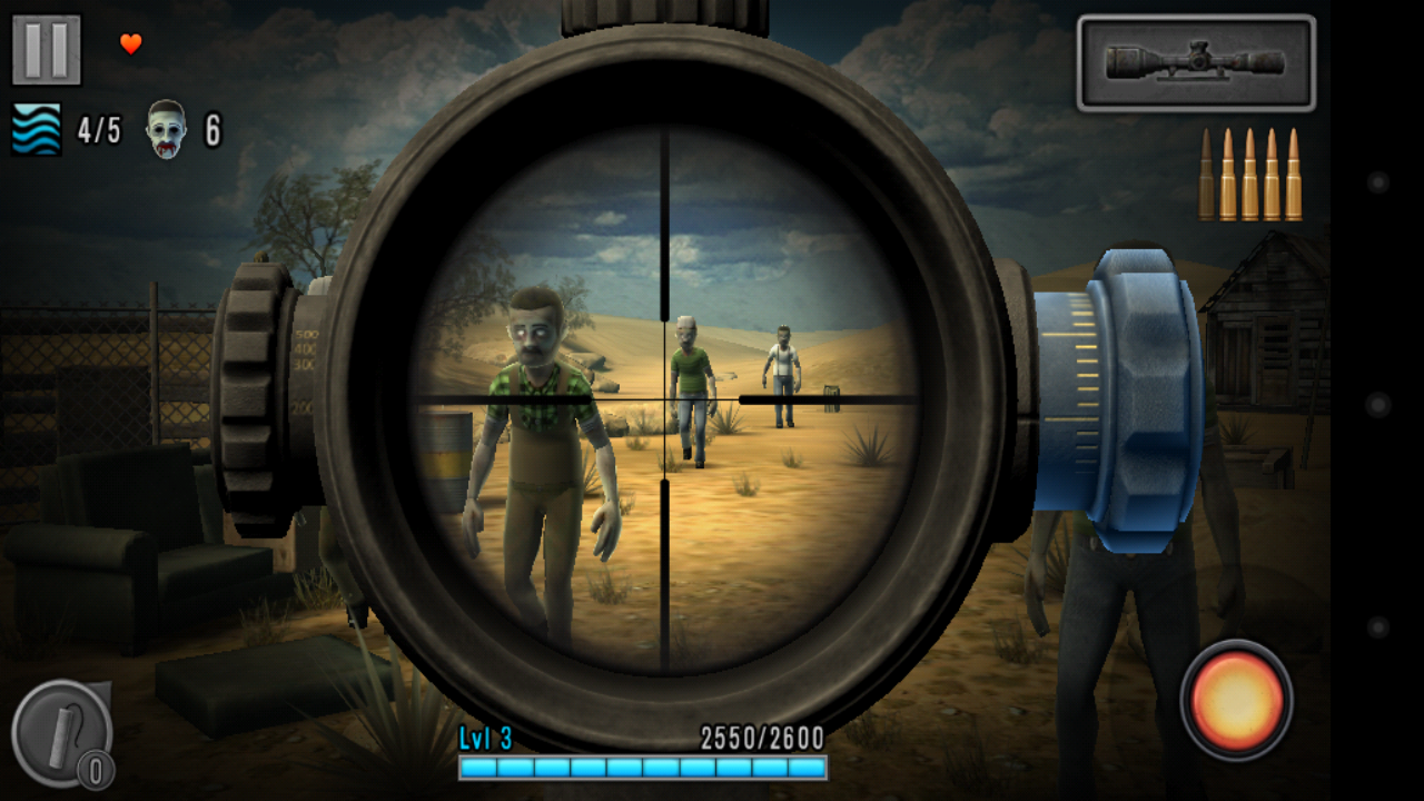 Last Hope - Zombie Sniper 3D androidアプリスクリーンショット1