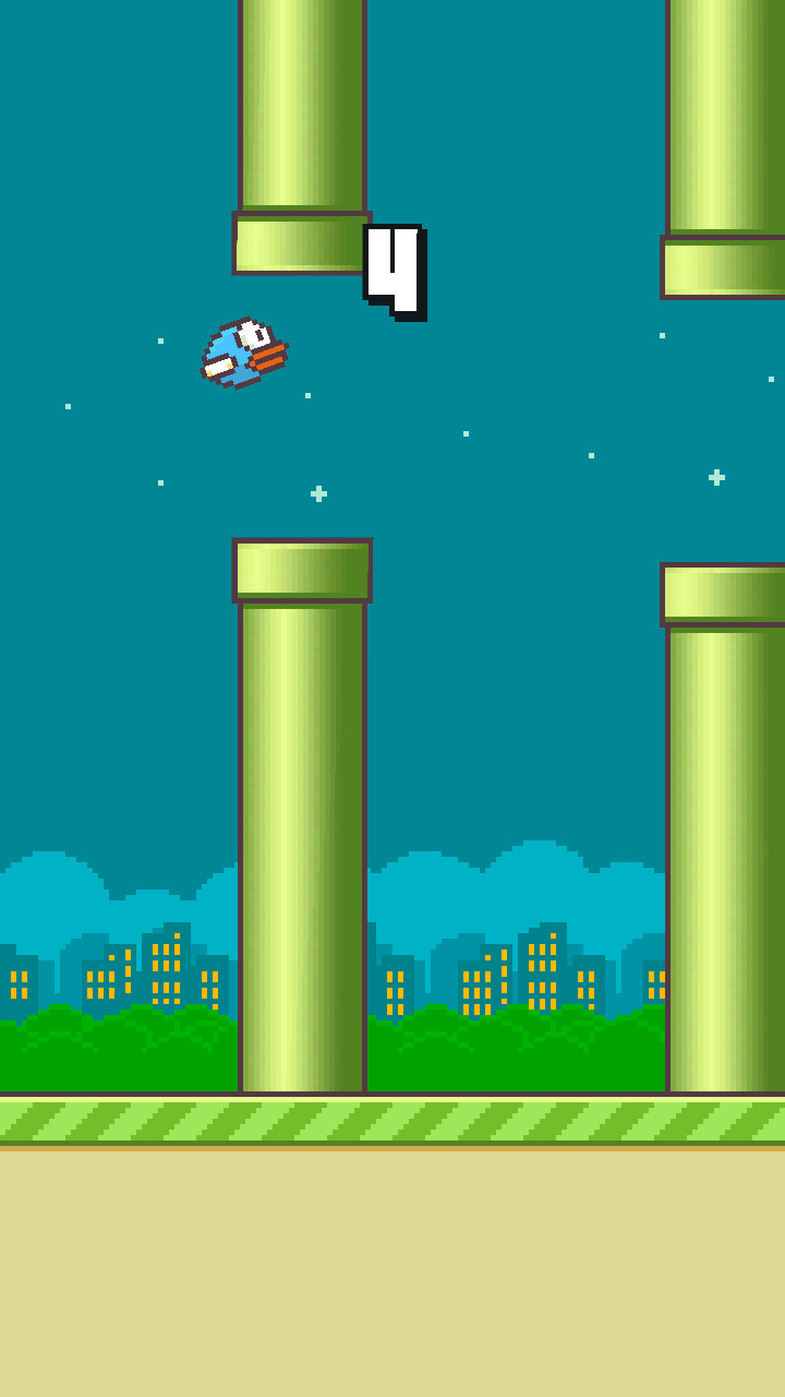 androidアプリ Flappy Bird攻略スクリーンショット3