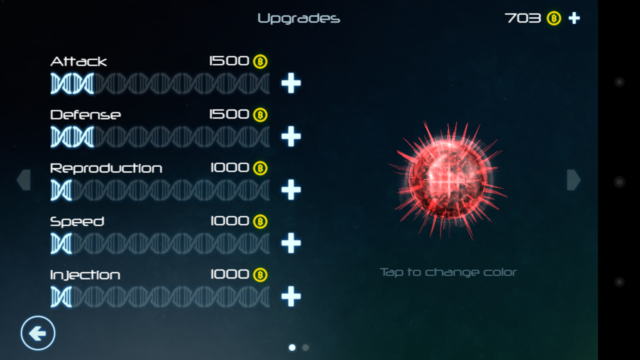Biotix: Phage Genesis androidアプリスクリーンショット3
