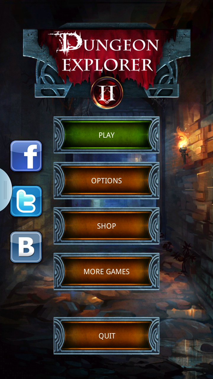 androidアプリ Dungeon Explorer II攻略スクリーンショット1