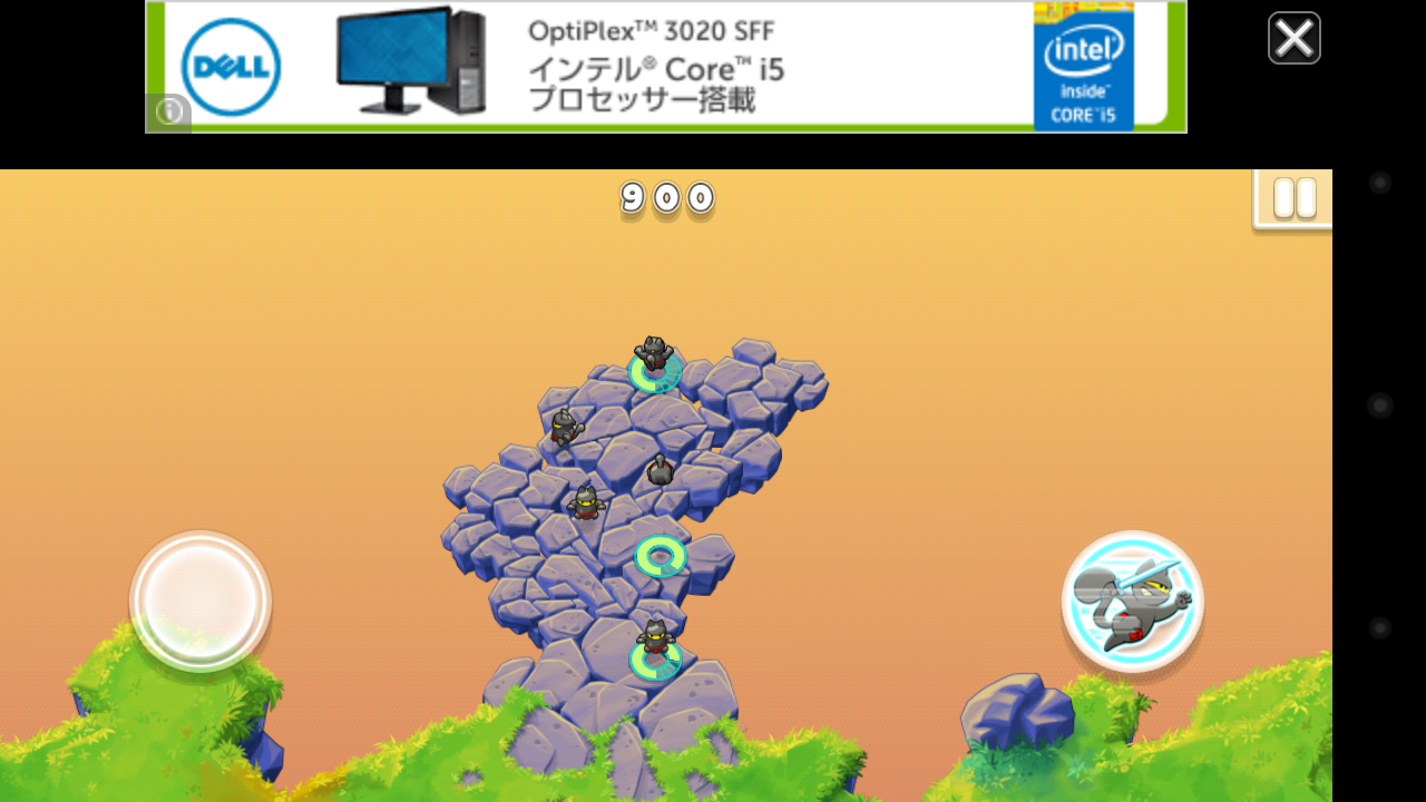 androidアプリ Ninja Hero Cats攻略スクリーンショット3