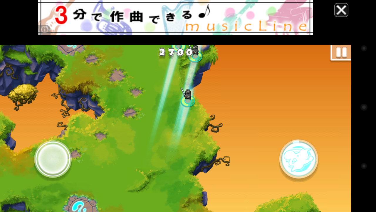 Ninja Hero Cats androidアプリスクリーンショット3