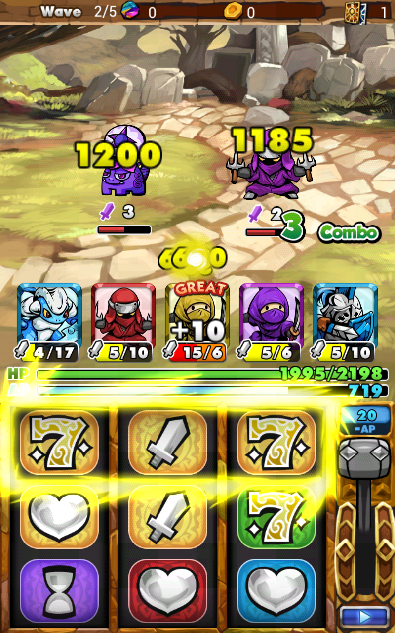 スロット アンド ドラゴンズ777 androidアプリスクリーンショット1