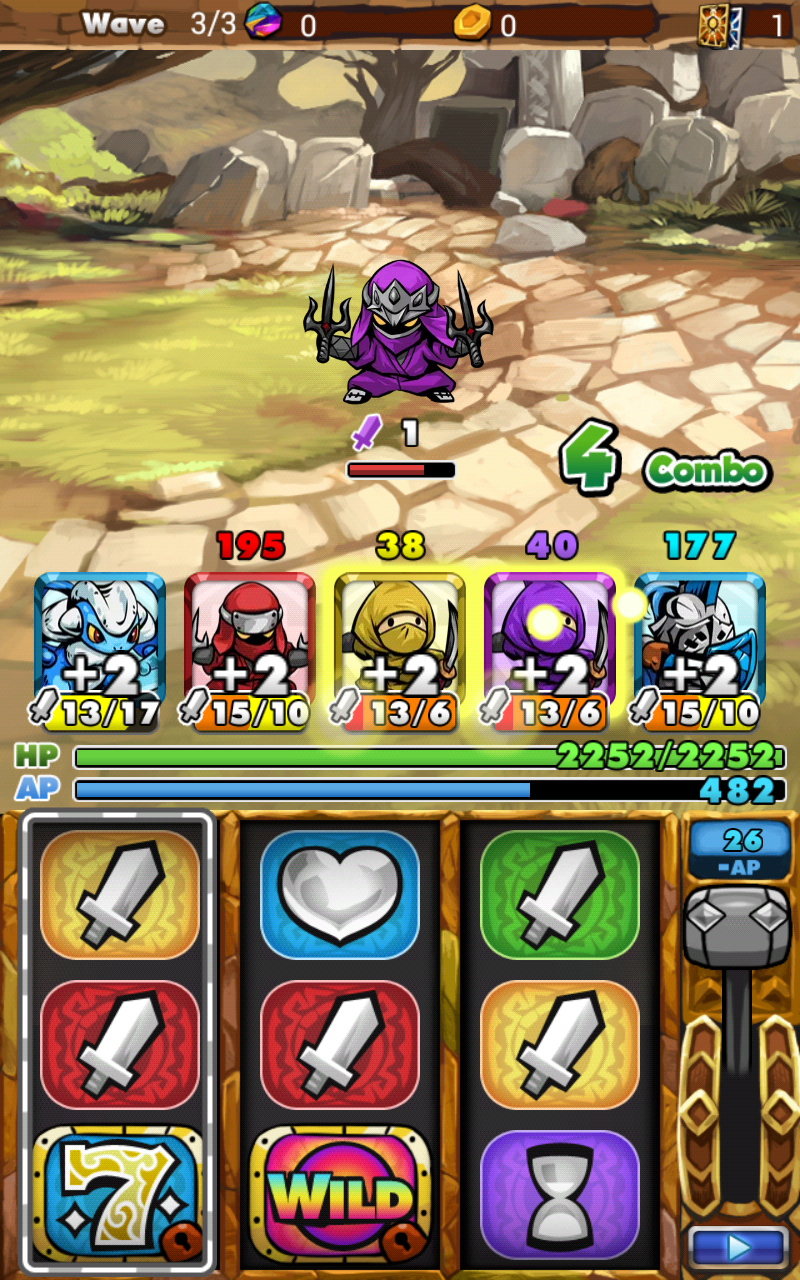 スロット アンド ドラゴンズ777 androidアプリスクリーンショット3