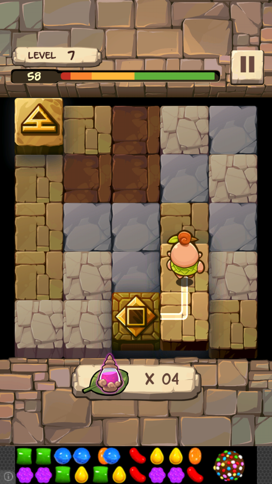 androidアプリ Caveboy Escape攻略スクリーンショット1