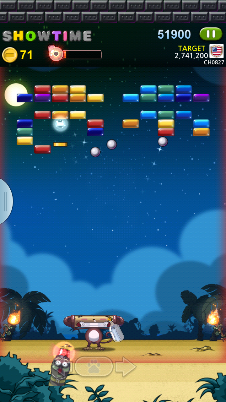 androidアプリ ブロック崩し BRICKS BREAKER-FRIENDS攻略スクリーンショット4
