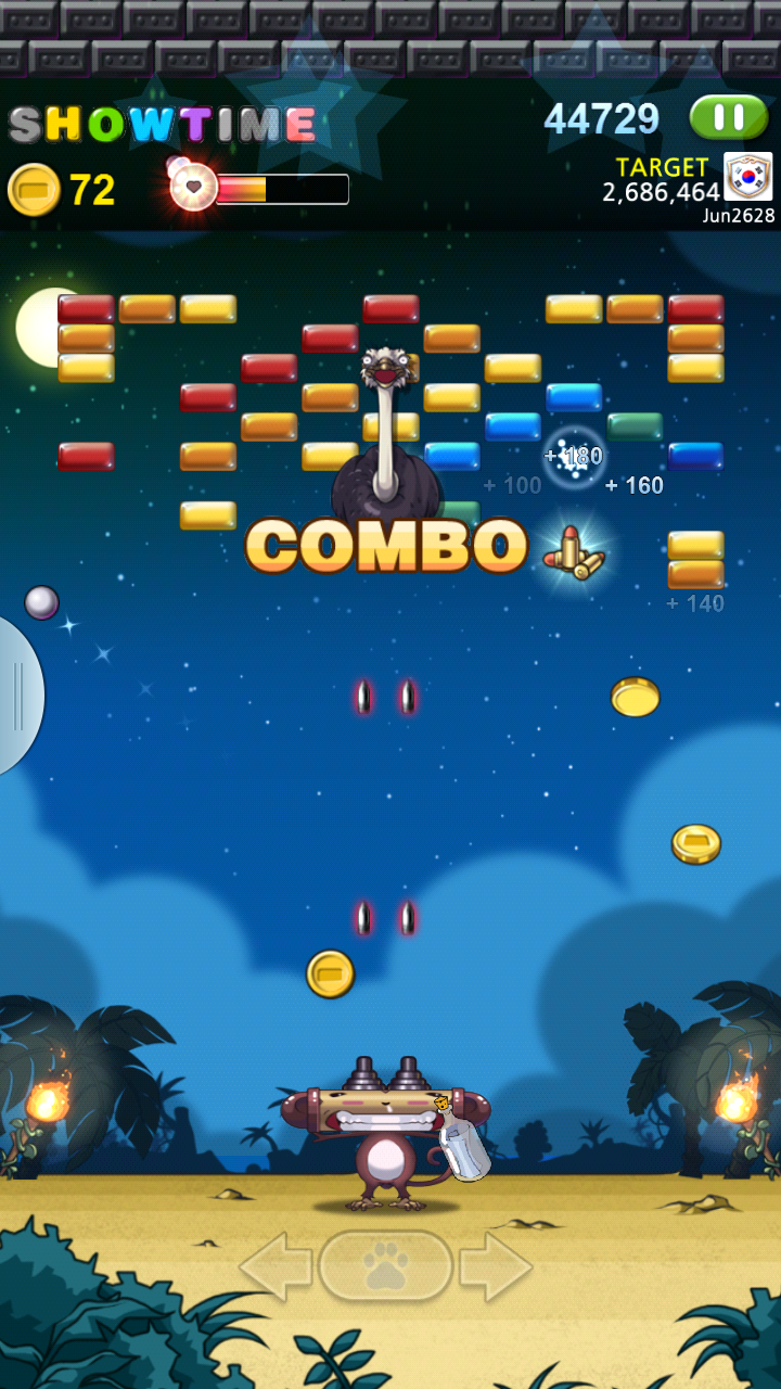 androidアプリ ブロック崩し BRICKS BREAKER-FRIENDS攻略スクリーンショット6
