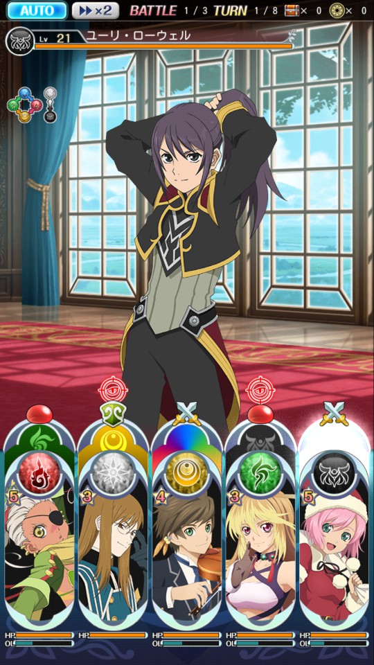 androidアプリ テイルズ オブ アスタリア（Tales of Asteria）攻略スクリーンショット4