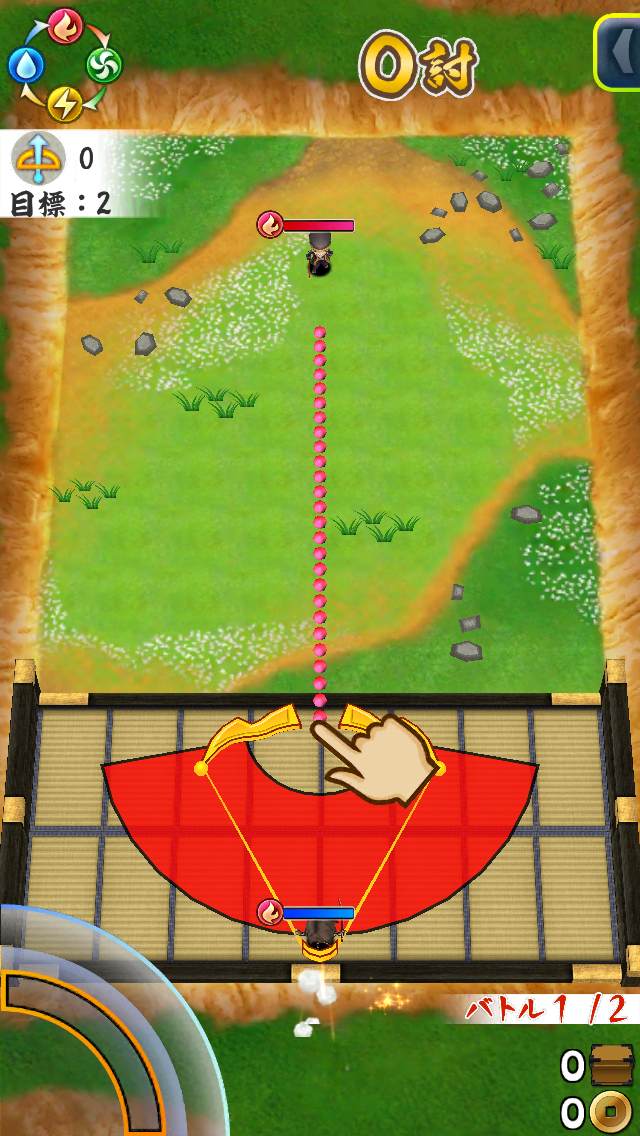 androidアプリ 戦国無双シュート攻略スクリーンショット4