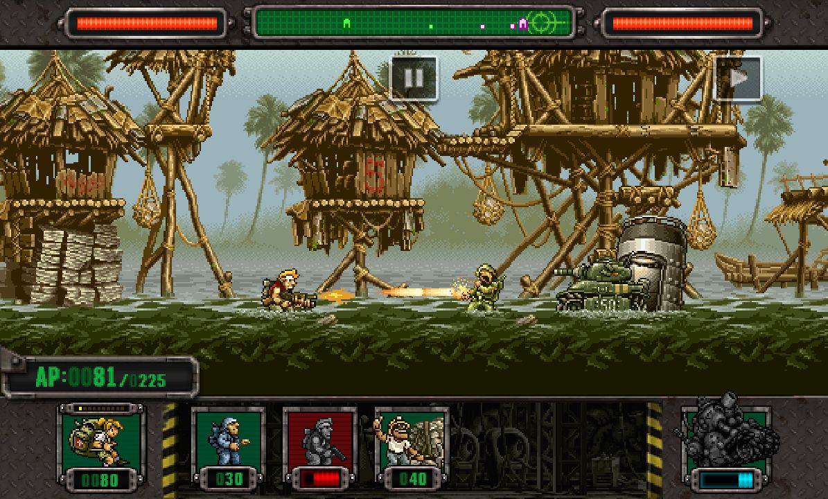 メタルスラッグディフェンス androidアプリスクリーンショット1