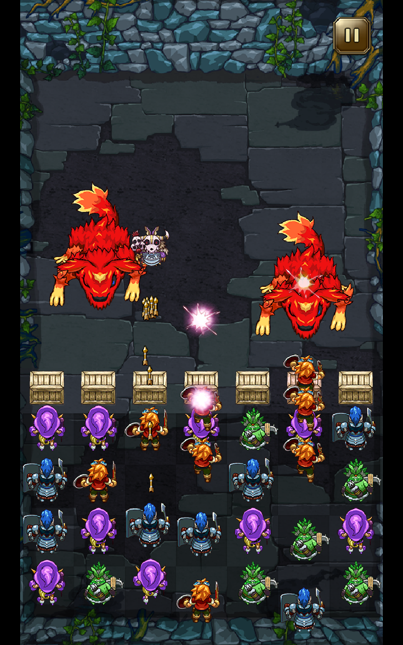 ウチの騎士団長はどうやら、パズル感覚で戦闘指揮しているらしい androidアプリスクリーンショット1
