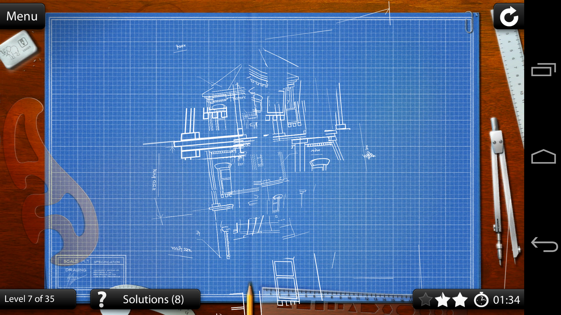 androidアプリ Blueprint 3D FREE攻略スクリーンショット3