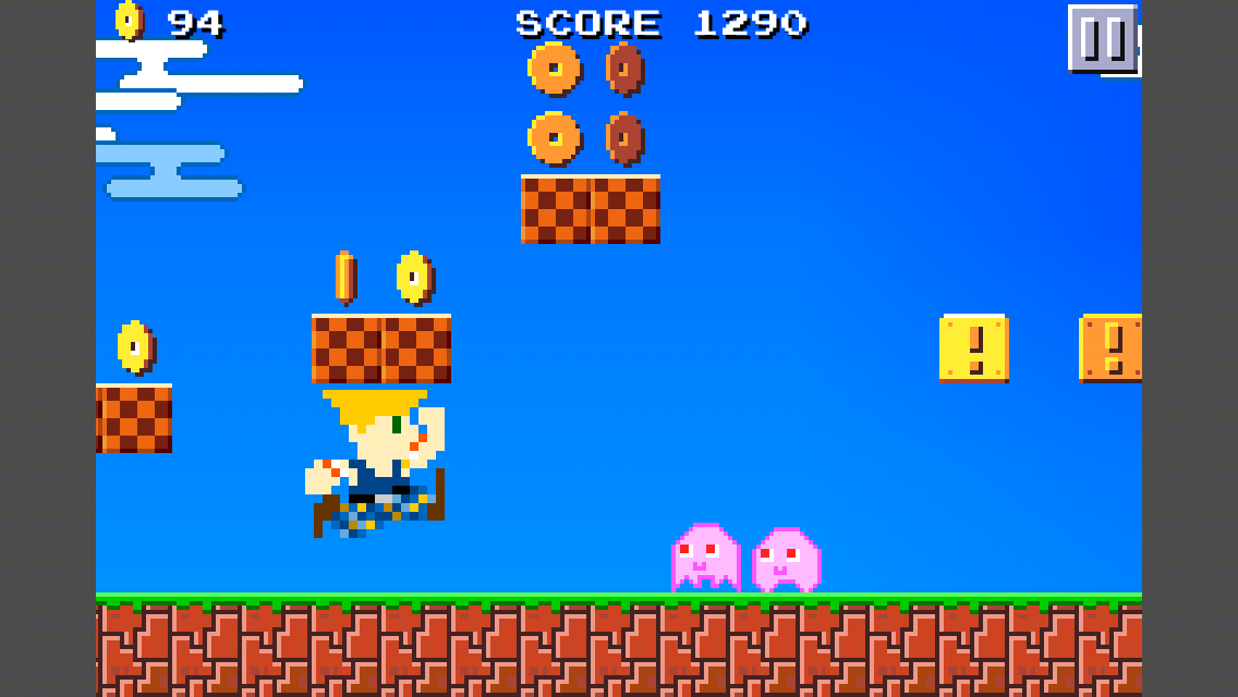 スーパーピコピコランナーズ androidアプリスクリーンショット1
