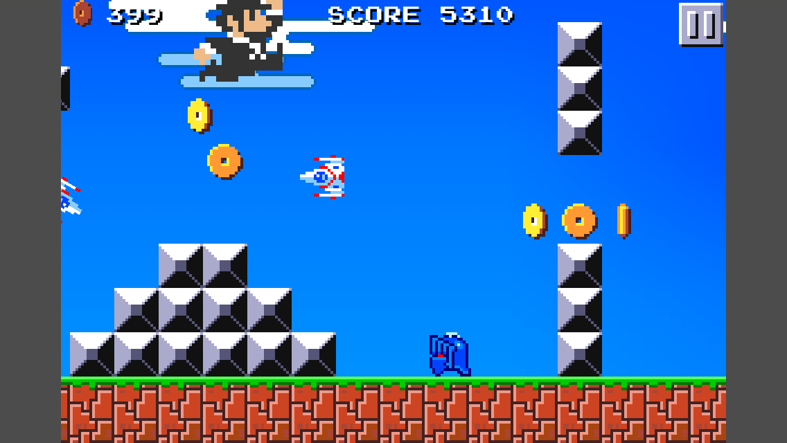 スーパーピコピコランナーズ androidアプリスクリーンショット2