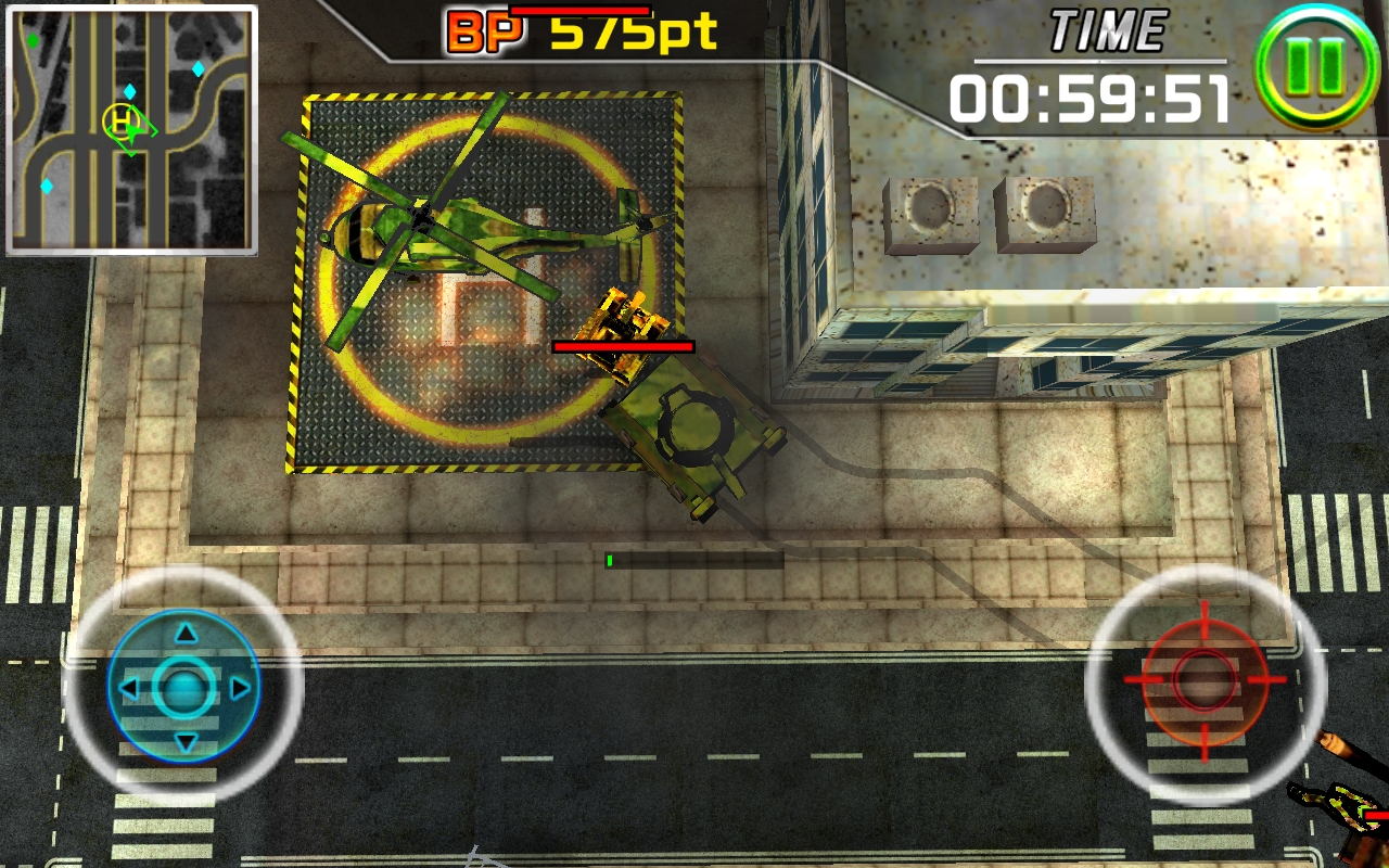 androidアプリ 激突！ゾンビvs戦車！攻略スクリーンショット3