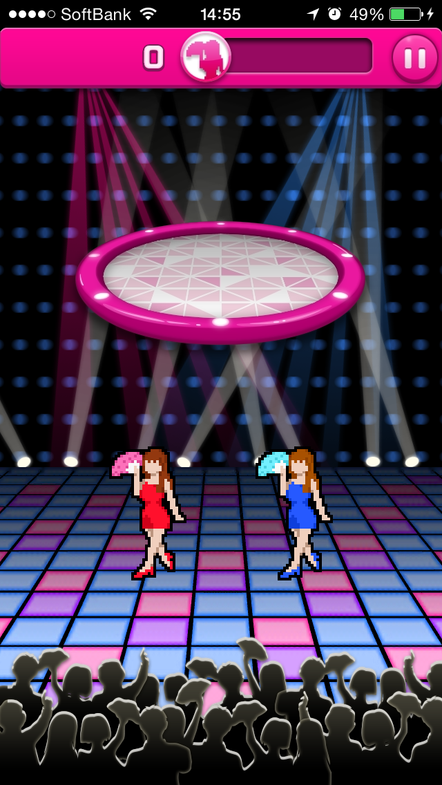 androidアプリ Julie&AnaのTOKYO DISCO攻略スクリーンショット2