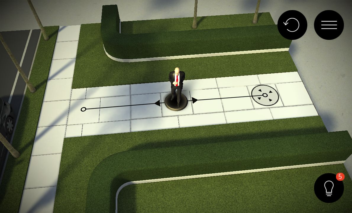 androidアプリ Hitman GO攻略スクリーンショット2
