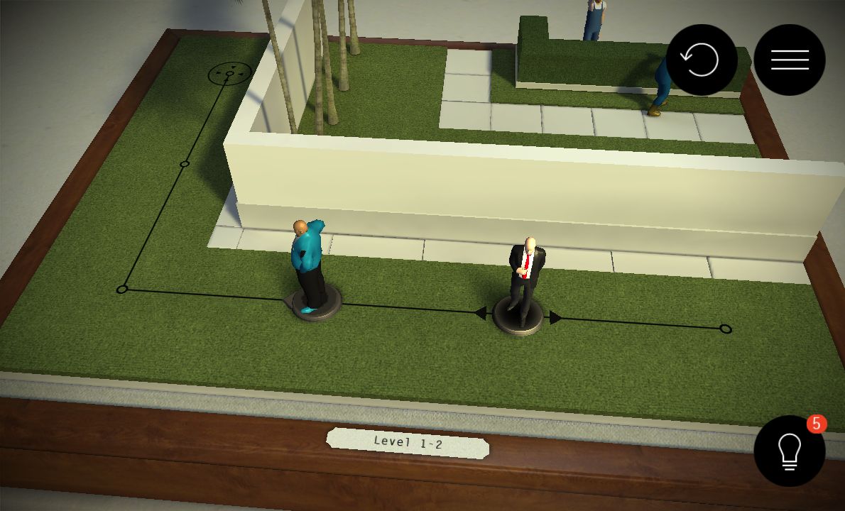 androidアプリ Hitman GO攻略スクリーンショット3