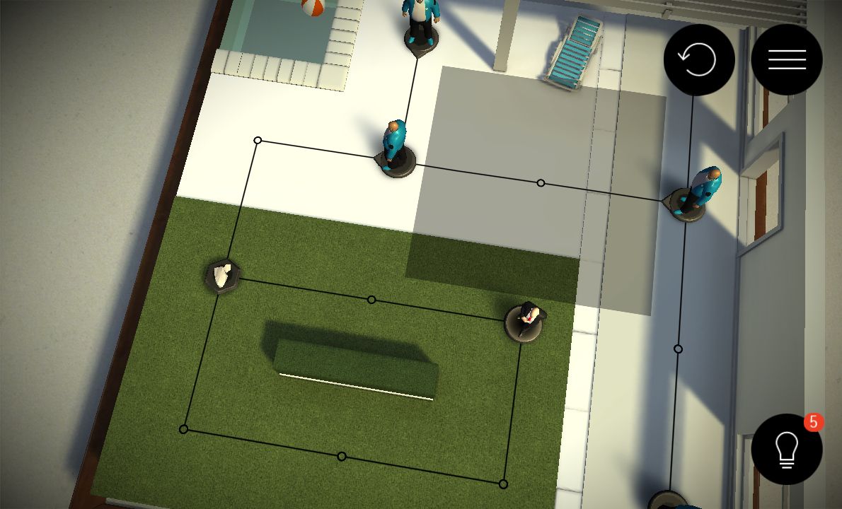androidアプリ Hitman GO攻略スクリーンショット4