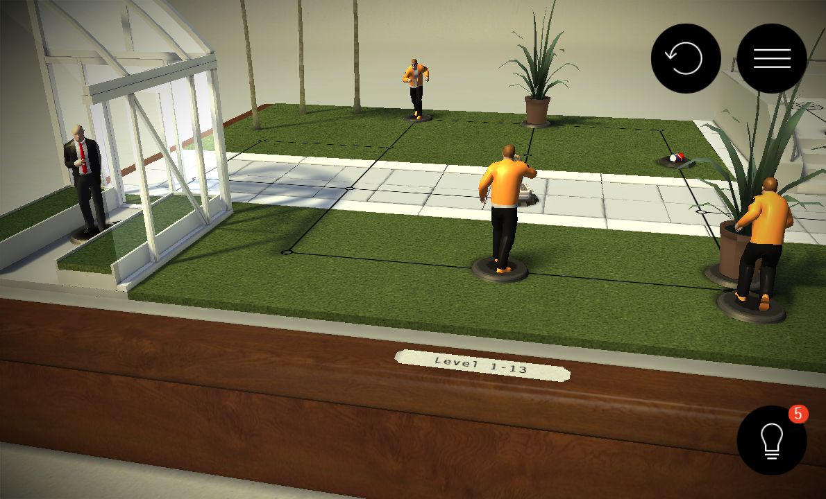 Hitman GO androidアプリスクリーンショット2