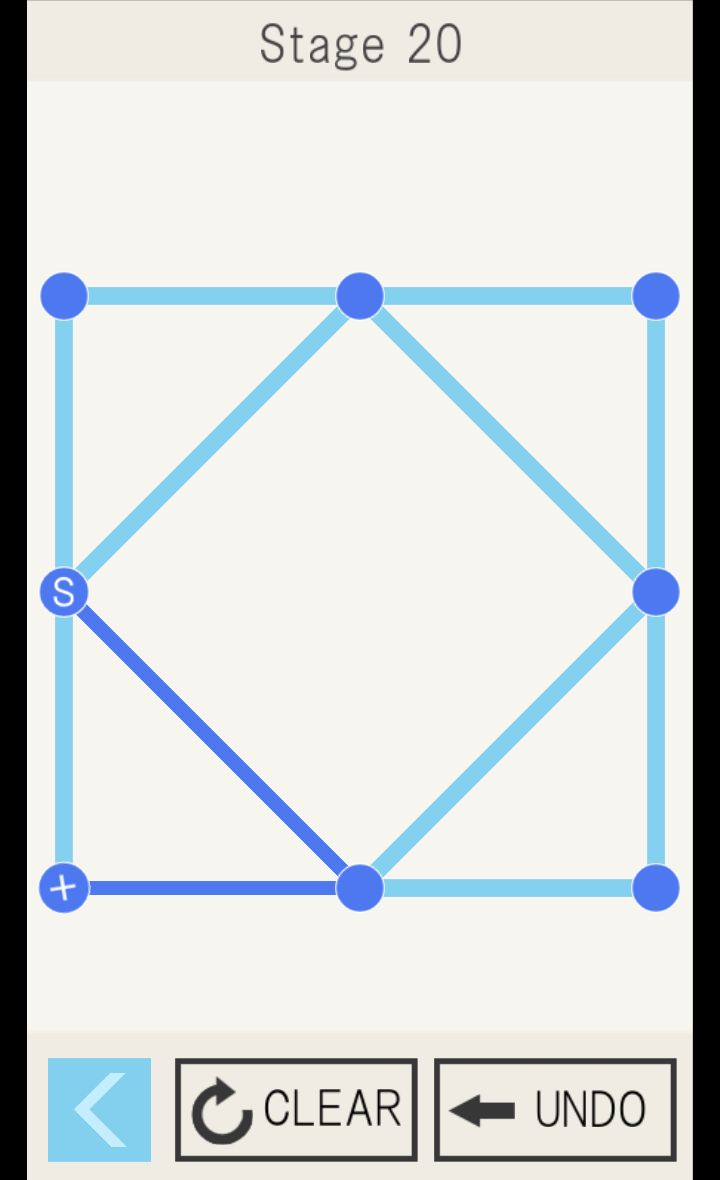 一筆書き～自分で作ったステージが遊べるパズルゲーム～ androidアプリスクリーンショット3