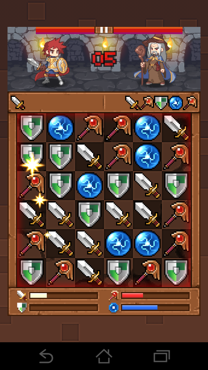 androidアプリ ファンタジー パズル サガ攻略スクリーンショット4