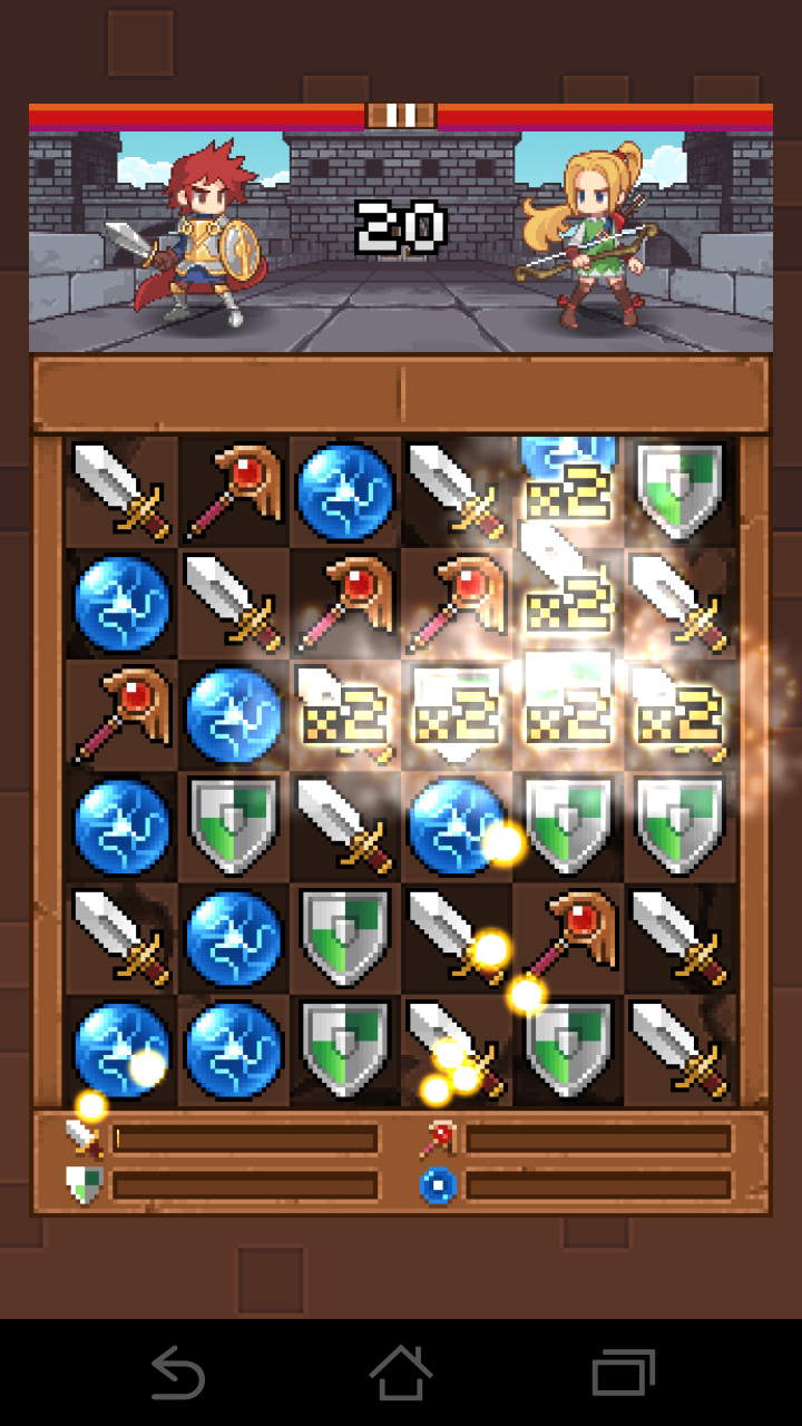 androidアプリ ファンタジー パズル サガ攻略スクリーンショット5