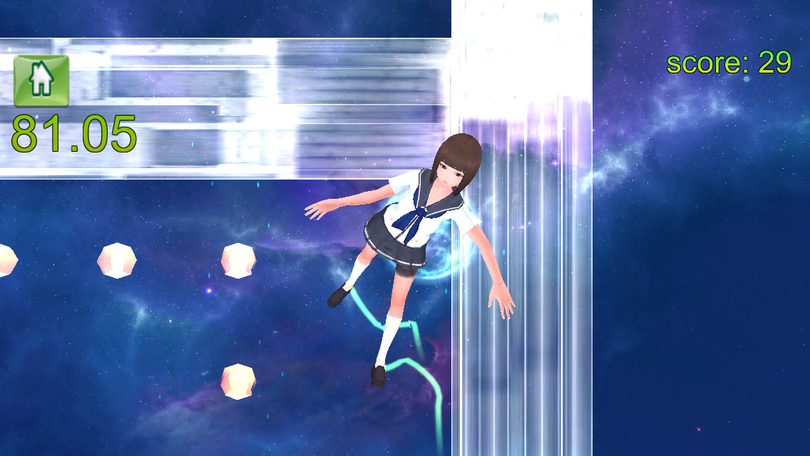 遊泳少女 androidアプリスクリーンショット1