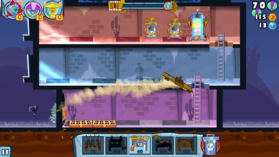 androidアプリ Castle Doombad Free-to-Slay攻略スクリーンショット3