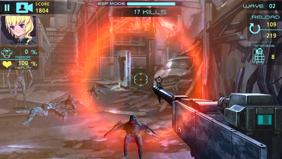 androidアプリ Gun Fire Girls攻略スクリーンショット4