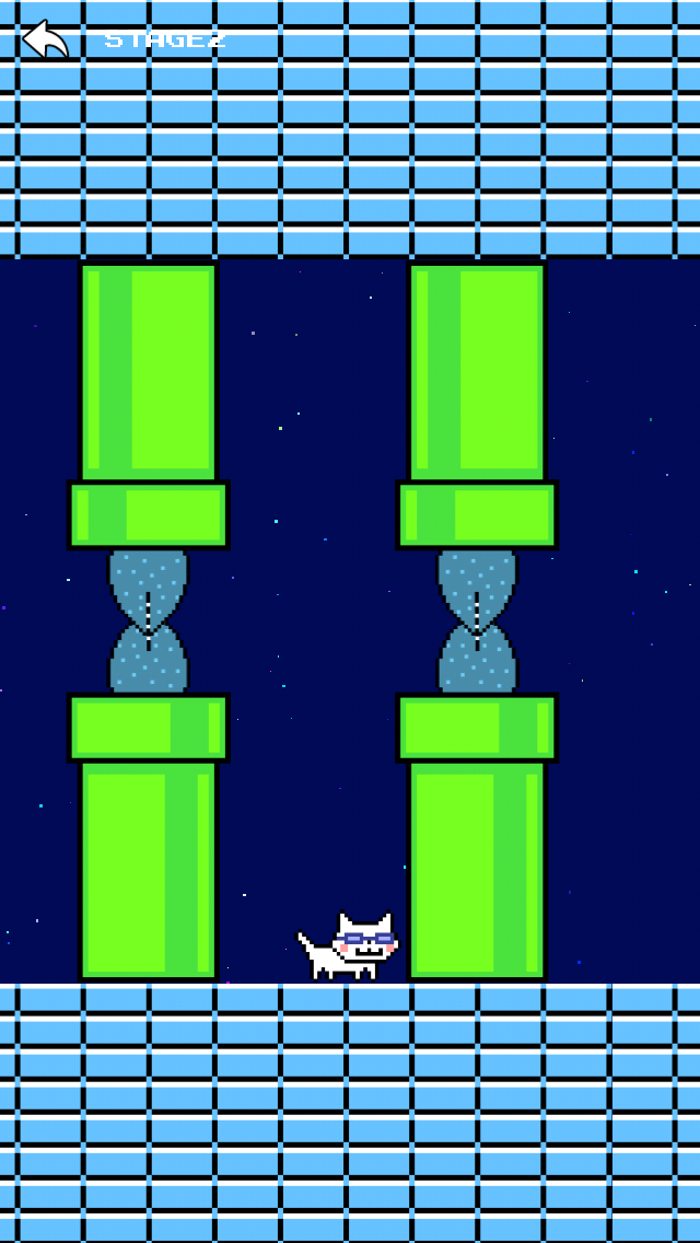 スーパーにゃんこ　押すだけブラザーズ androidアプリスクリーンショット2