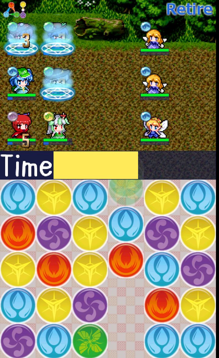 androidアプリ パズル＆幻想郷攻略スクリーンショット3