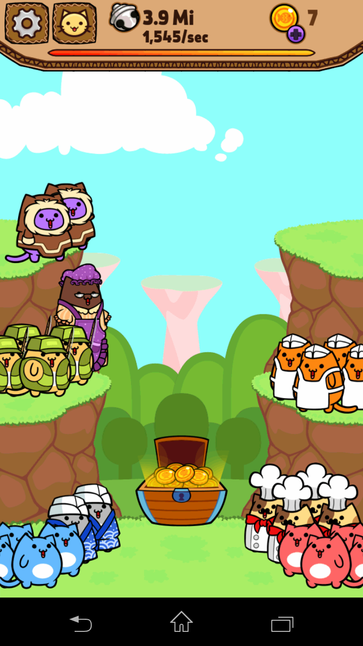 androidアプリ Kitty Cat Clicker攻略スクリーンショット2