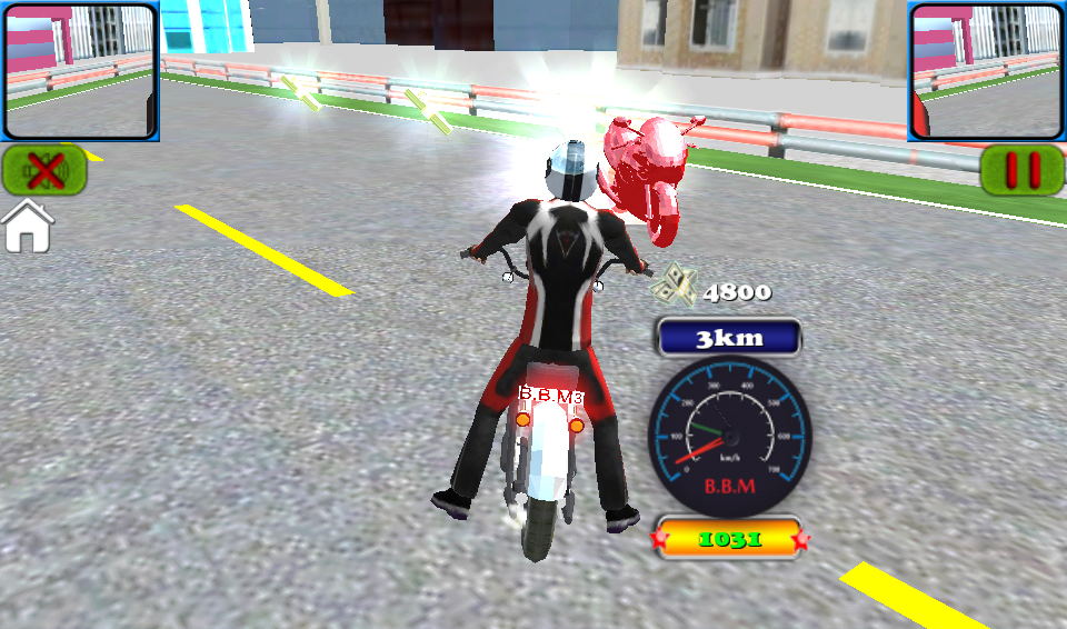 androidアプリ バイクマルチプレイ３D攻略スクリーンショット1