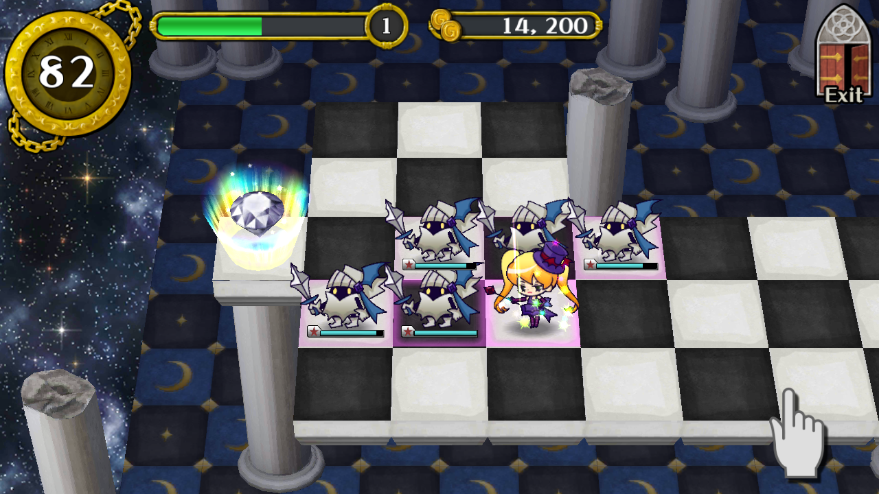 androidアプリ 怪盗姫と星空の大迷宮攻略スクリーンショット5