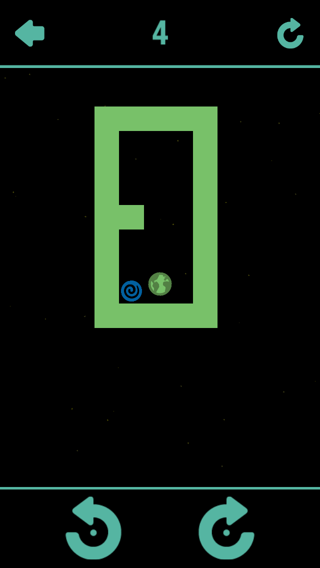 androidアプリ 重力迷路攻略スクリーンショット4