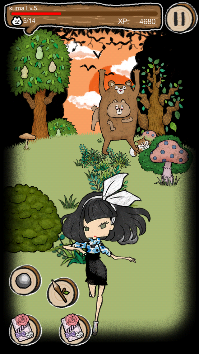 androidアプリ Girl Meets Bear攻略スクリーンショット2