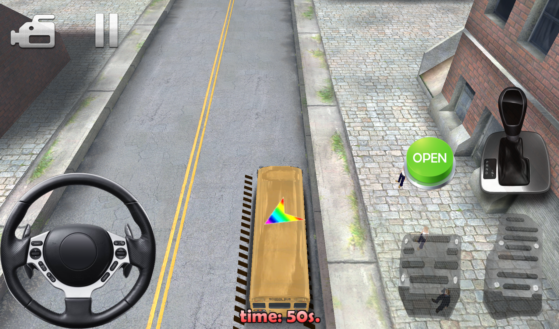 androidアプリ 市スクールバスの運転手の3D攻略スクリーンショット3