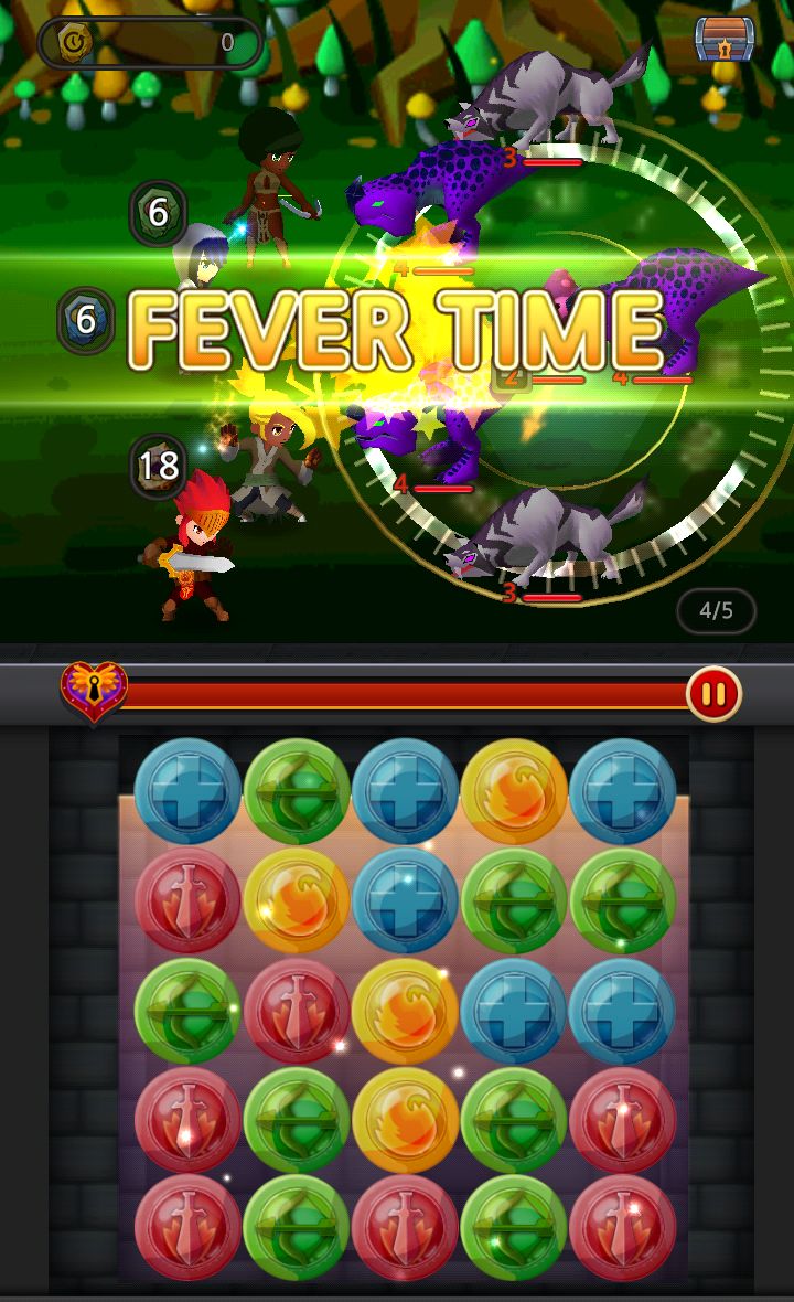 androidアプリ ダンジョンハーツブリッツ攻略スクリーンショット4