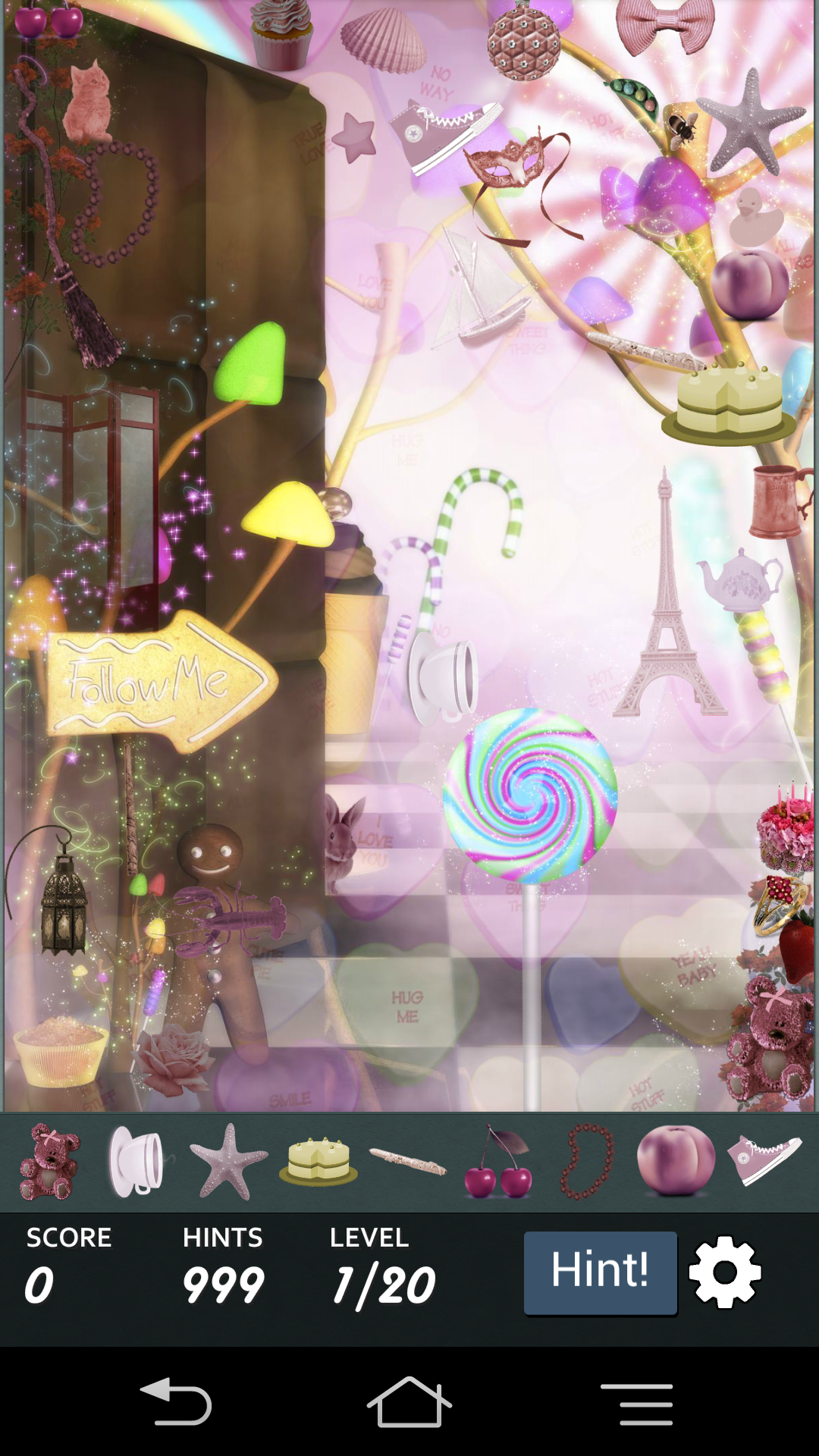Hidden Object - Candy Crunch androidアプリスクリーンショット1