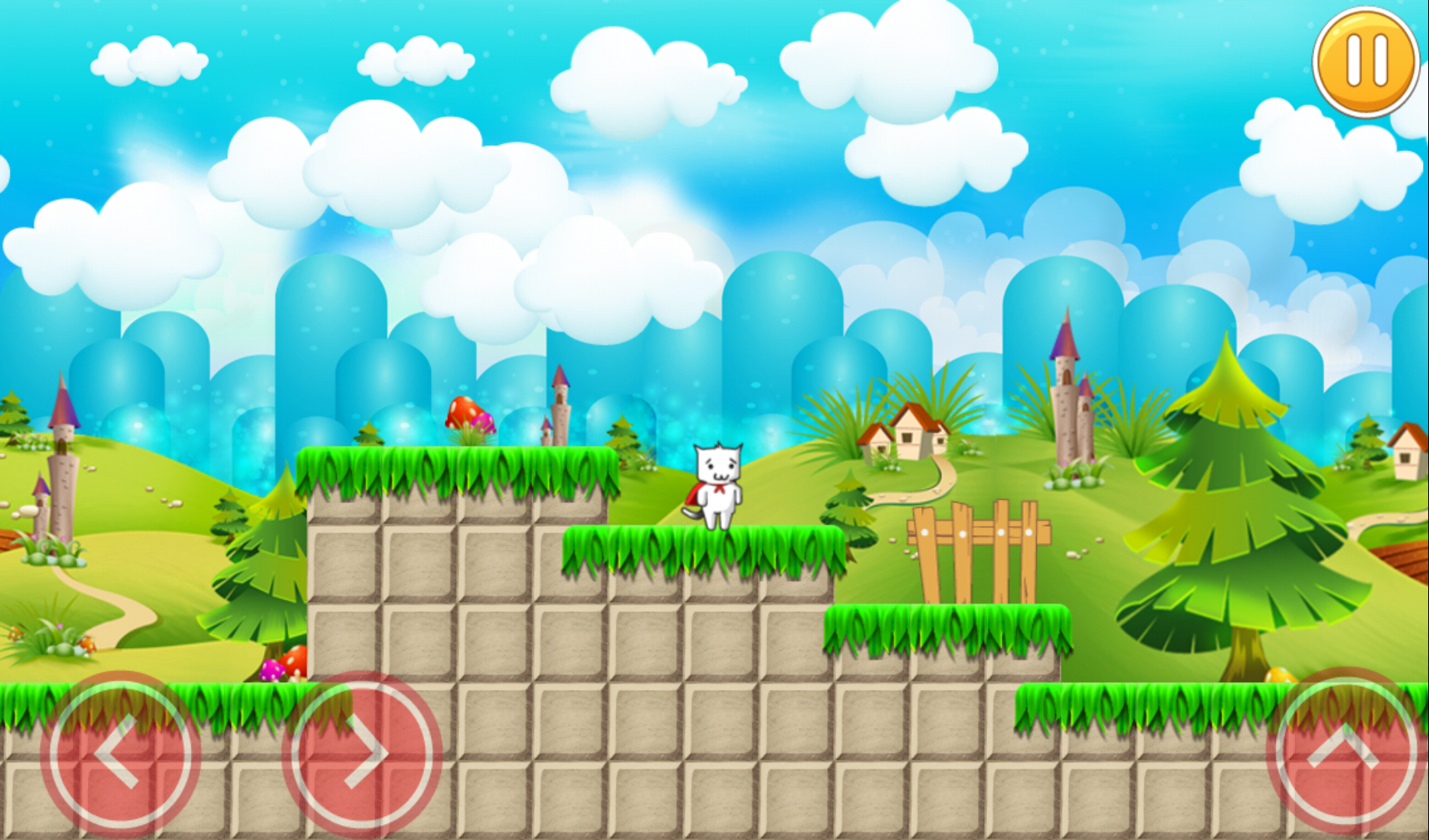 androidアプリ Super Kitty World攻略スクリーンショット3